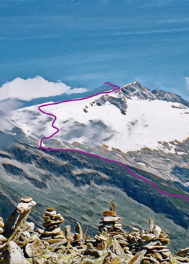 Schwarzenstein 3.369 m - Der Einfachste Schwarzenstein 3.369 m - Der Einfachste